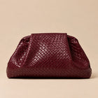 Woven Pouch Clutch