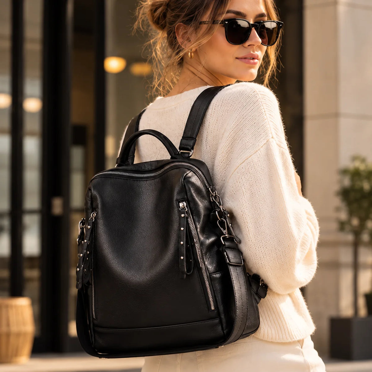 Convertible Backpack Purse